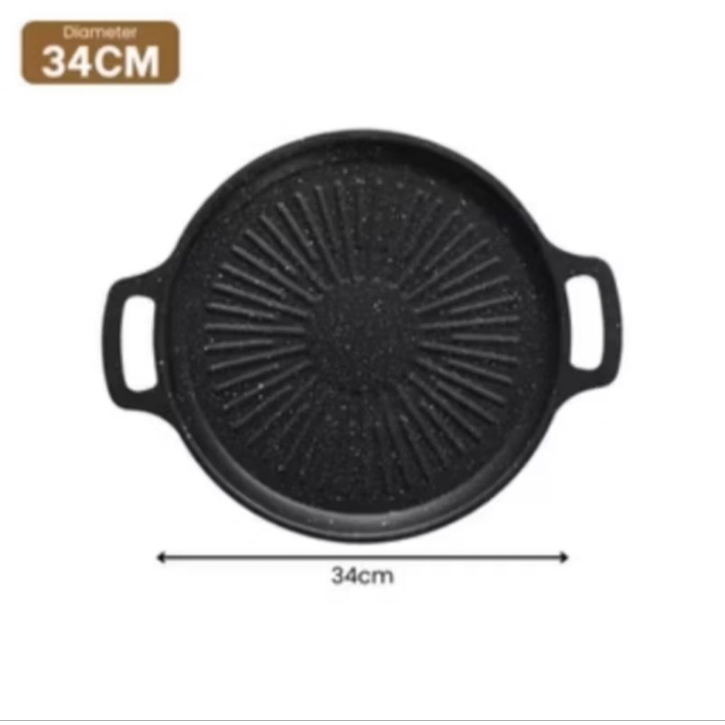 Wajan Premium BBQ 34cm Anti Lengket