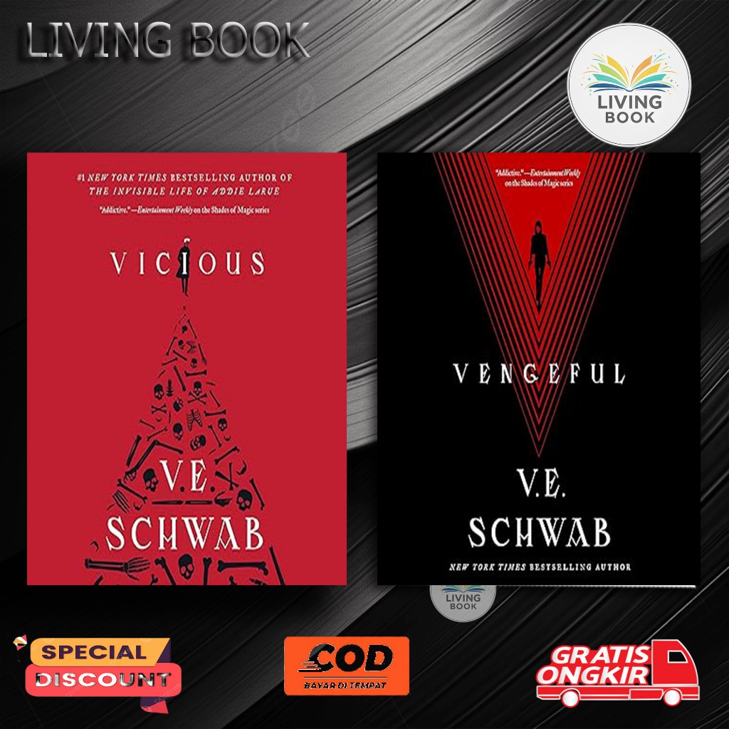 Vicious | Vengeful by V. E. Schwab (English) - Living Book
