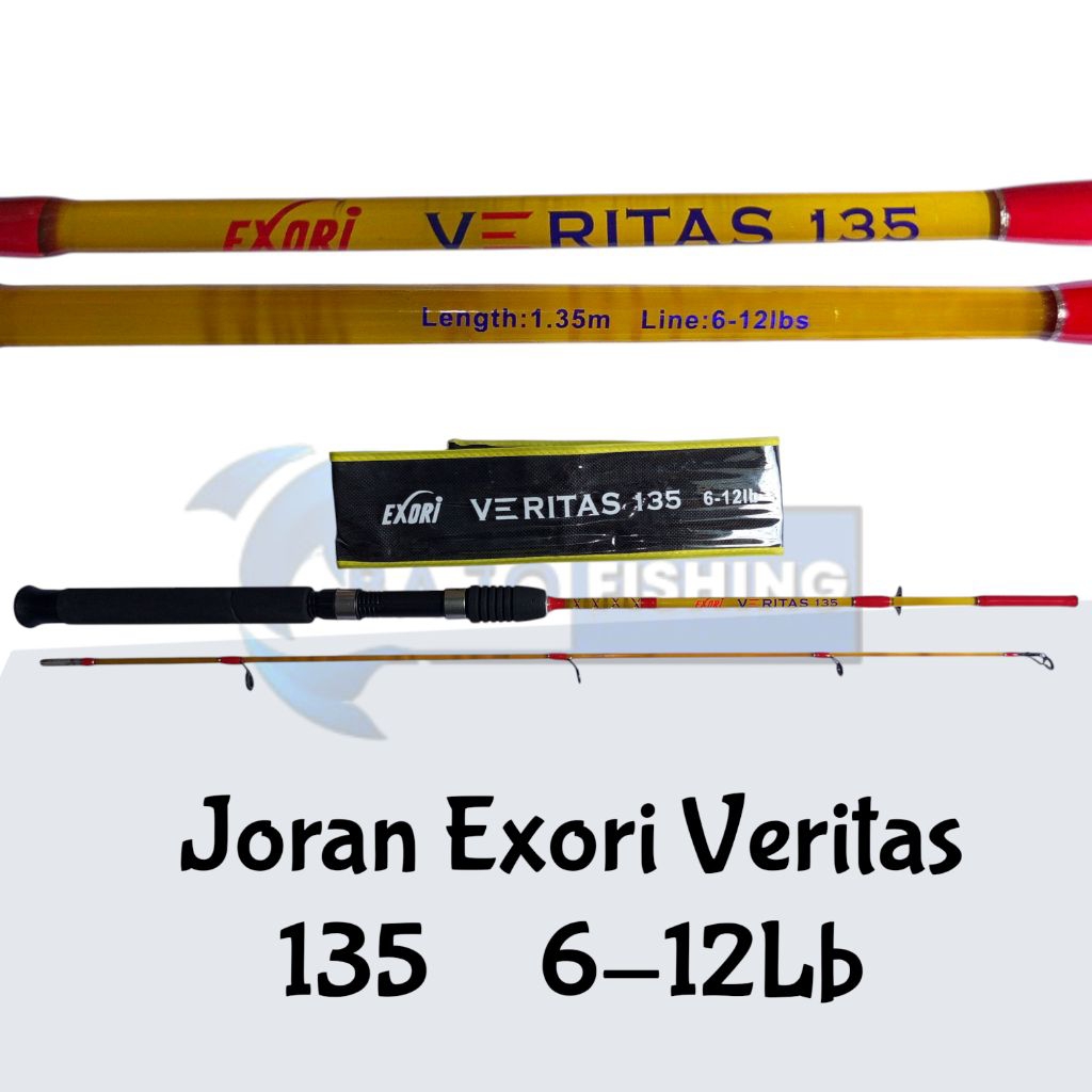 Joran Pancing Exori Veritas Fiber Solid 135 6-12Lb FREE PIPA