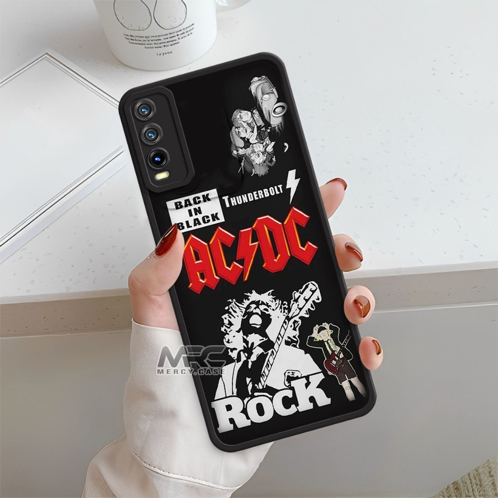 Mercycase Softcase HP Vivo Y12s Y20 Y20s Karakter Silikon Case Procamera Casehp Bumper Cover HP - 6