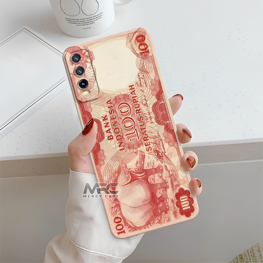 Mercycase Softcase HP Vivo Y12s Y20 Y20s Karakter Silikon Case Procamera Casehp Bumper Cover HP - 14