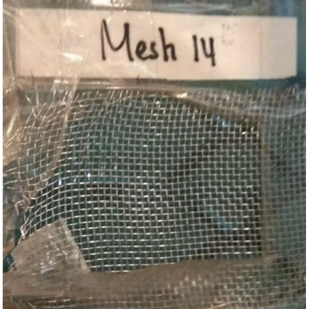 Kawat Wiremesh Mesh 12 Stainless SS 304 / KawatMesh 12 SS304 Meteran