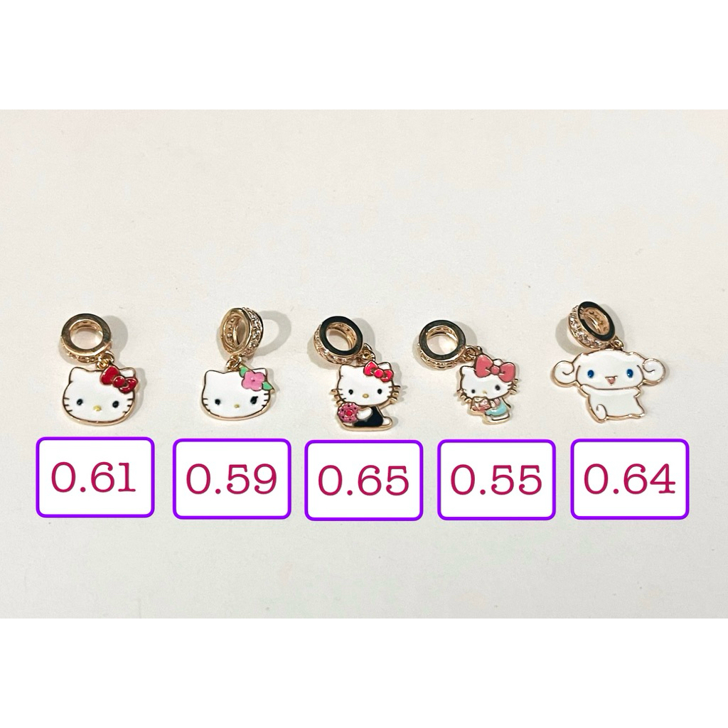 CHARM LIONTIN GELANG & KALUNG SANRIO 8K UBS