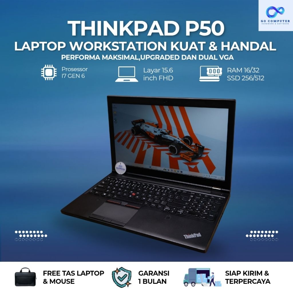 Lenovo ThinkPad P50 i7GEN6 NVIDIA QUADRO M1000M