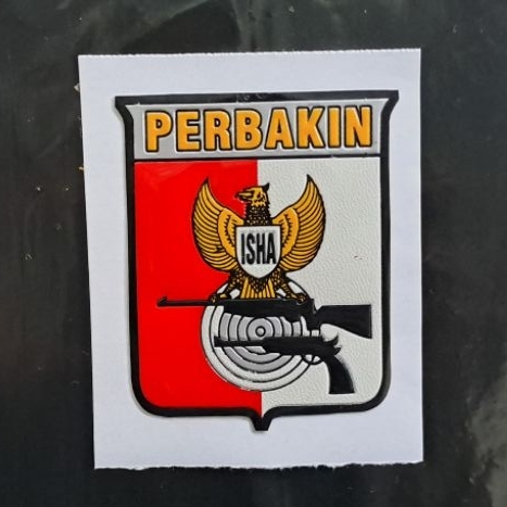 stiker embos logo PERBAKIN
