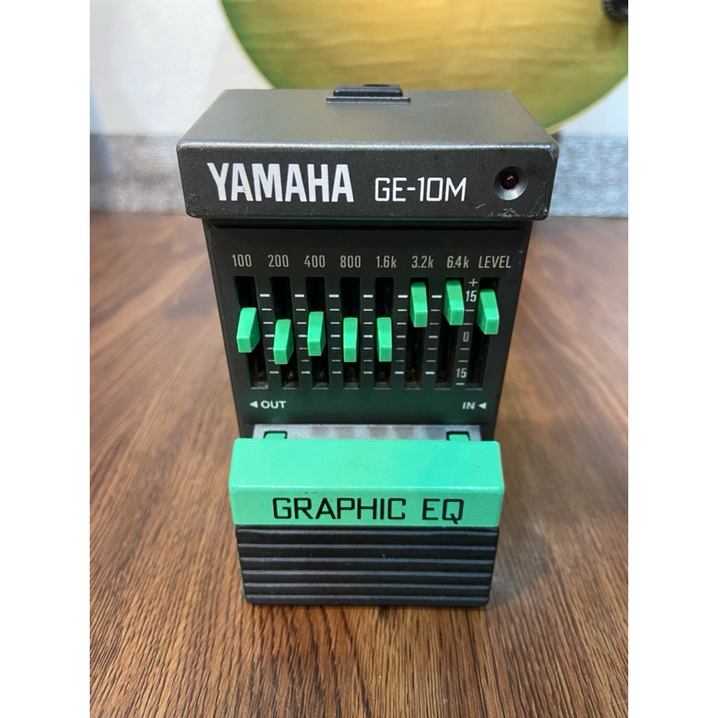 Yamaha GE 10M 7 Band Equalizer Pedal Made in Japan