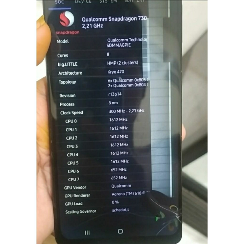 Samsung m51 second (minus lcd saja)