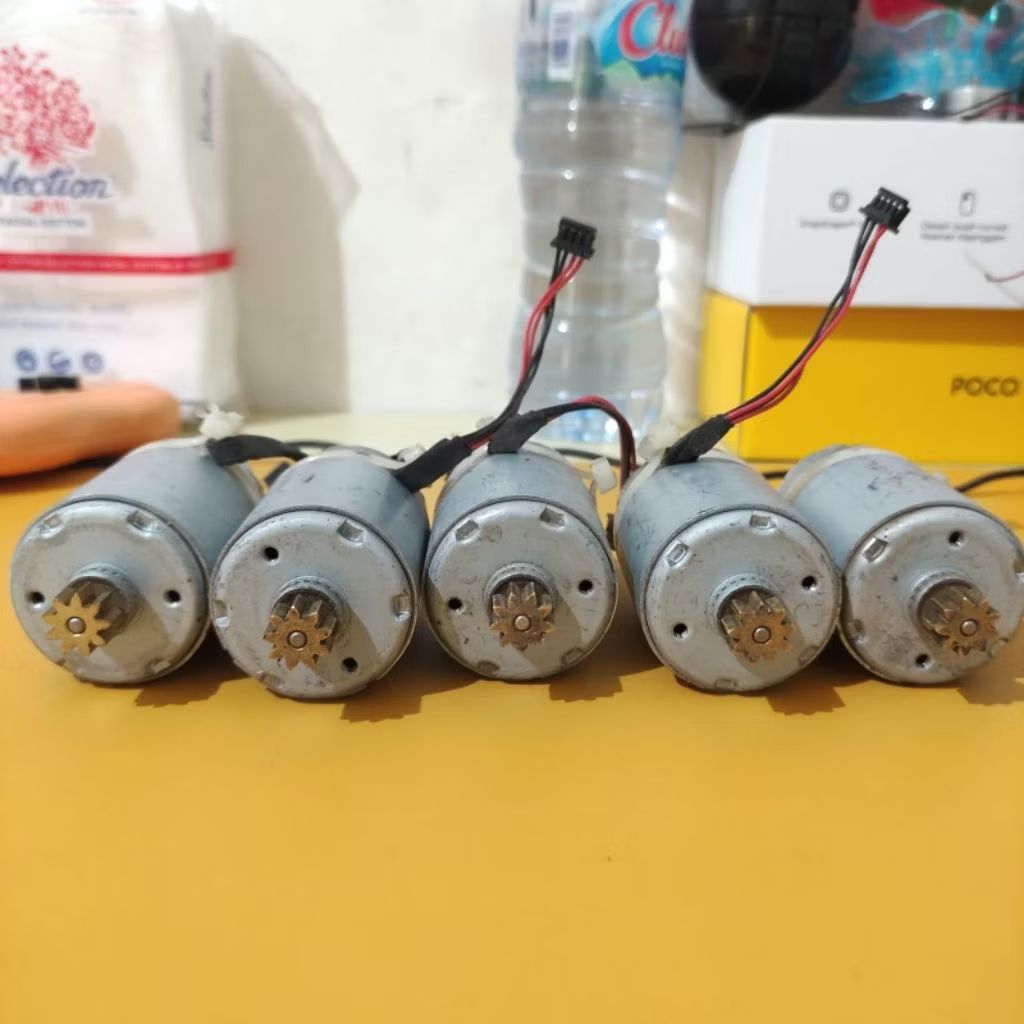 DINAMO RS555 DC GEAR MOTOR DC 12V/24V HIGH TORSI KUAT HIGH SPEED DINAMO PENGGERAK