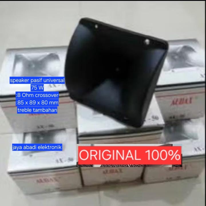 Tweeter Piezo Audax AX 50 Suara Jernih Dan Bagus H83 SPEAKER ORI 100% AUDAX TWEETER SUARA JERNIH NAT