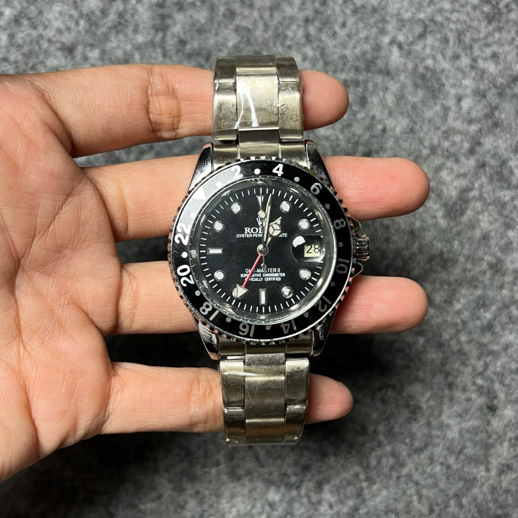 Jam tangan rolex second premium
