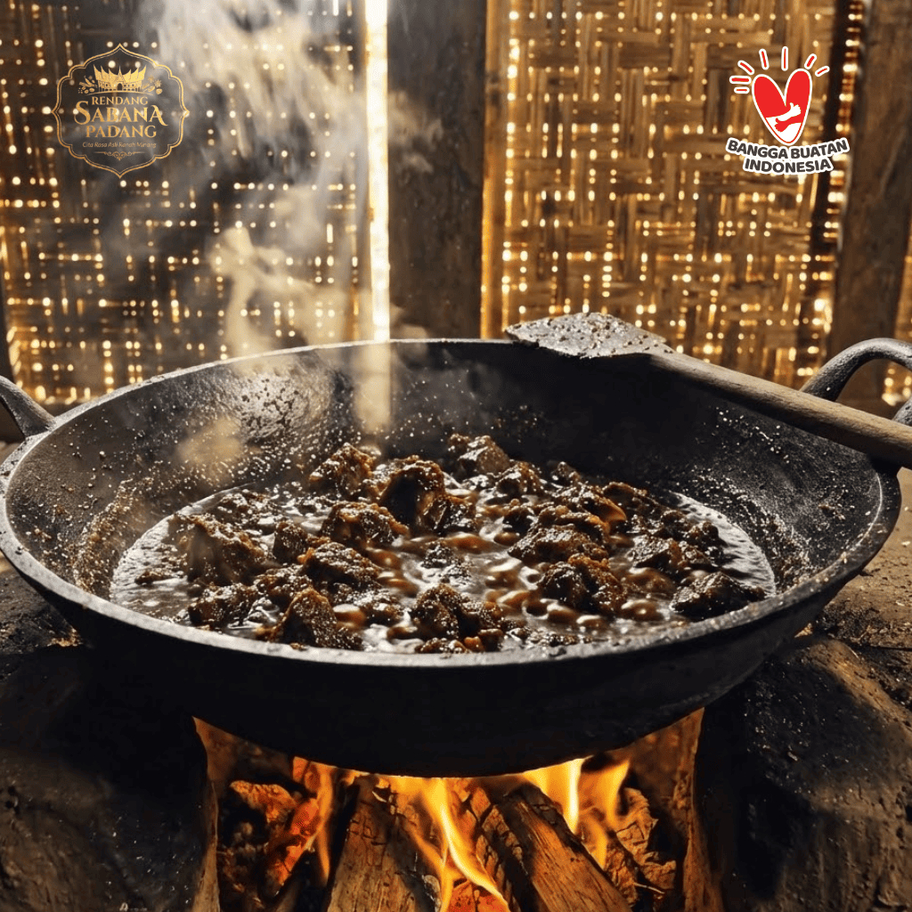 Rendang Basah 500 gram Rendang Sabana Padang