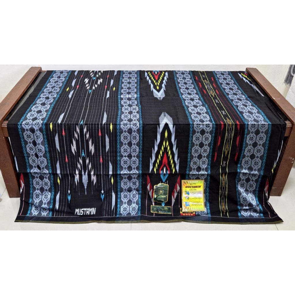 SARUNG TENUN MUSTAMIN 420 SIF DAN MUSTAMIN  200&400  MOTIP BHS SGE MEWAH MURAH