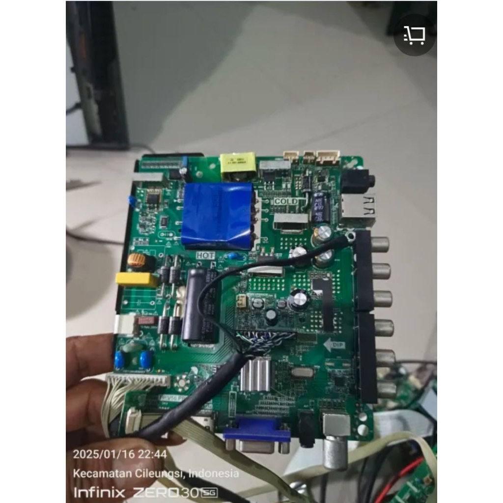 Mb matherboard mainbord modul tv led AKARI 43P88