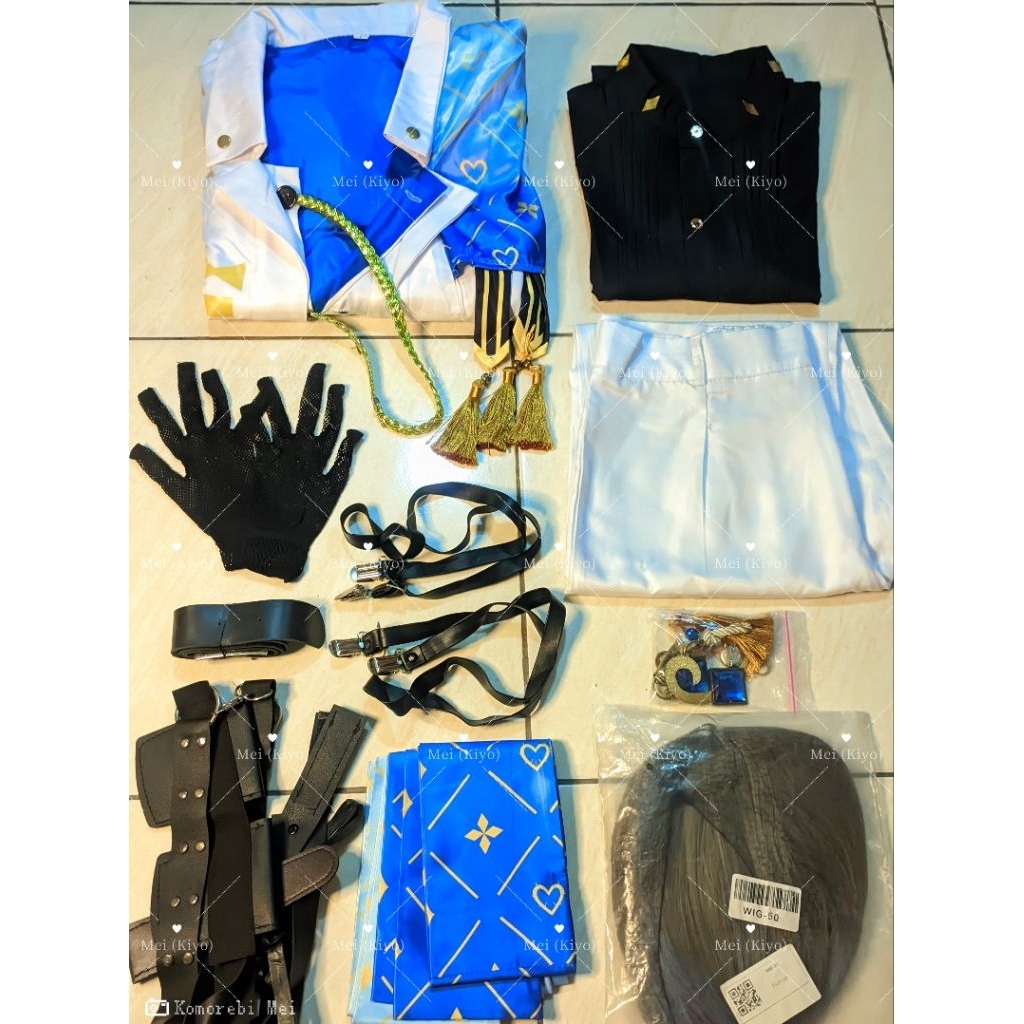 Fullset Kostum Cosplay Ike Eveland Luxiem Vtuber Nijisanji EN | Baca Deskripsi