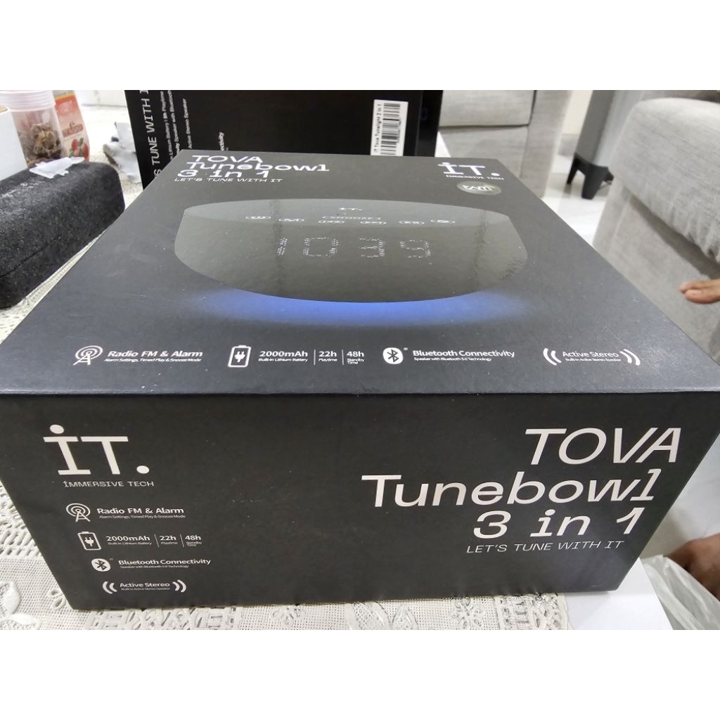 IT Tova Tunebowl 3 in 1, portable speaker