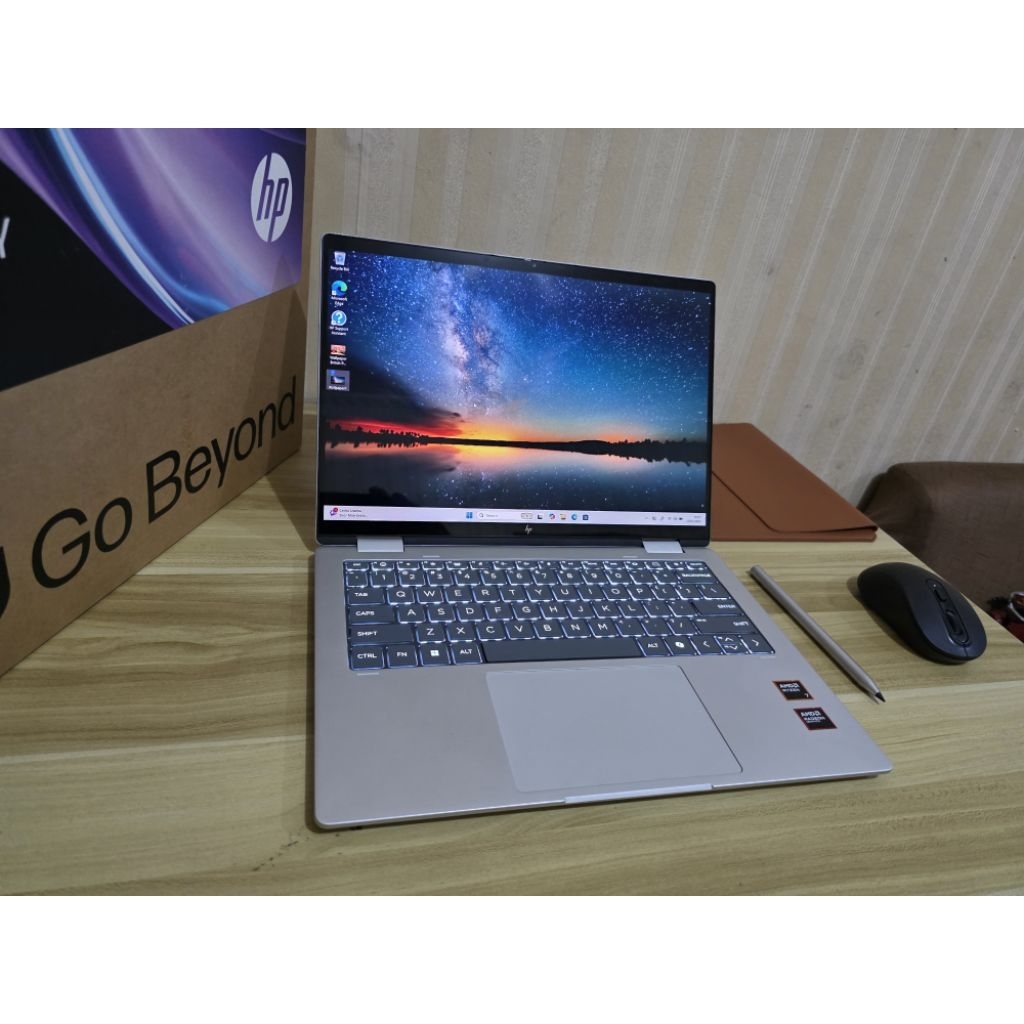 Laptop Hp Envy Ryzen 7 Ram 32gb ssd 1 Tb Touch Oled mrp zenbook xps thinkpad