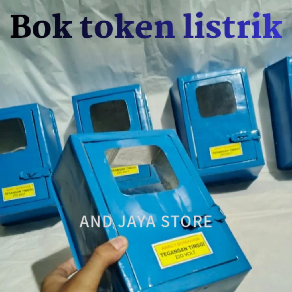BOX COVER TUTUP TOKEN LISTRIK | TUTUP METERAN LISTRIK
