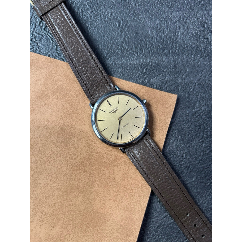 Longines Gold Plated Dial Automatic