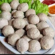 pentol bakso sapi frozen halal 500gr free bumbu