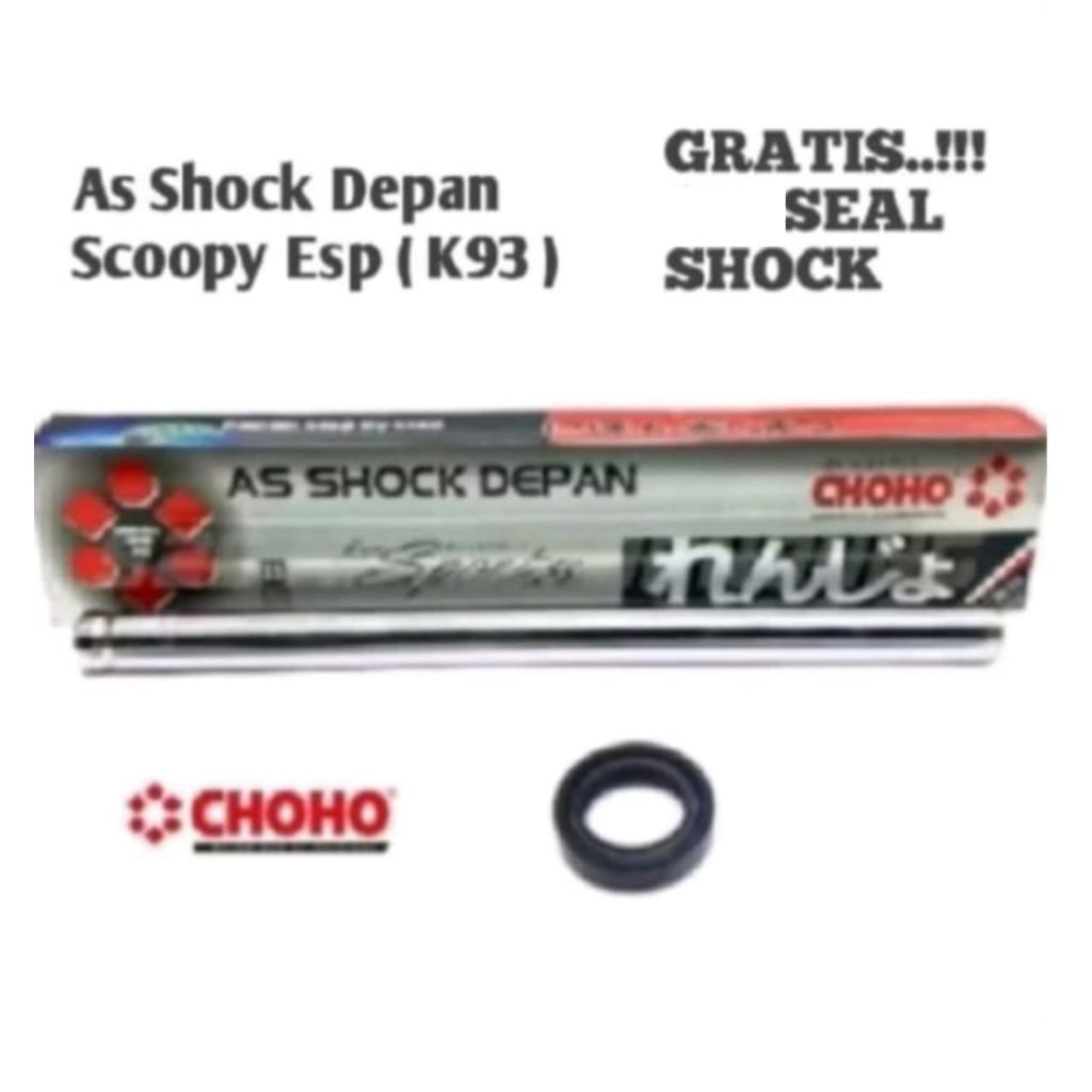 As Shock Depan SCOOPY Esp K93 ban donat ( 2017 - 2019 ) Original Merk Choho