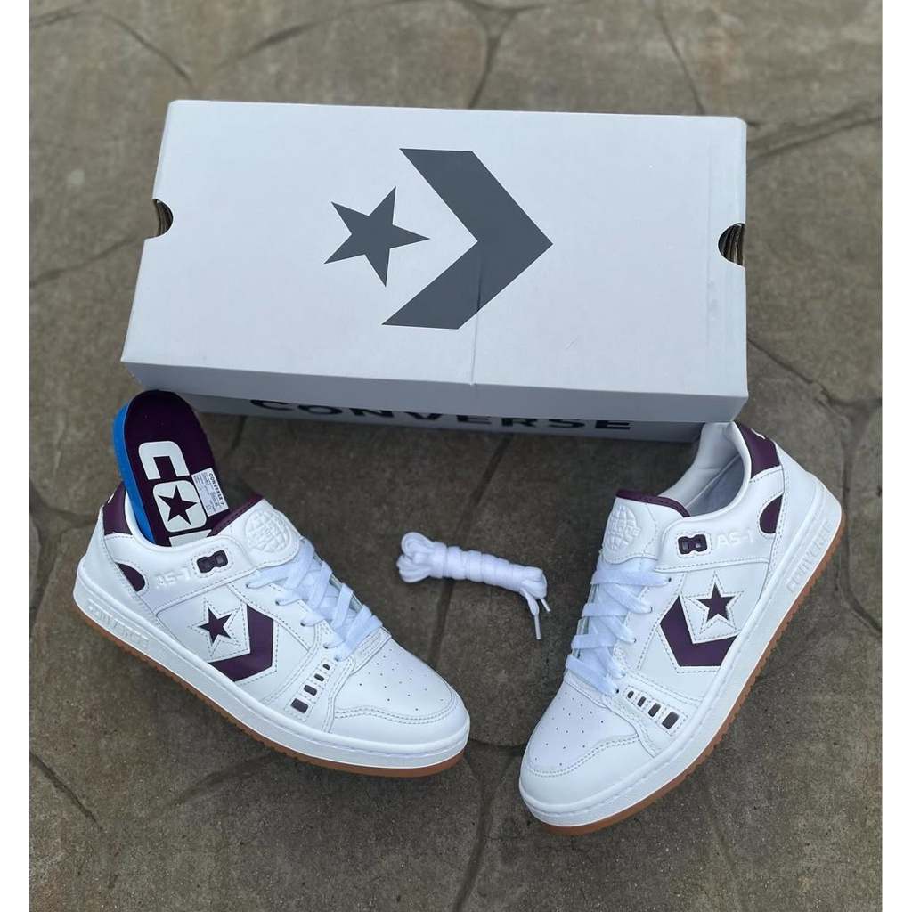 NEW Converse Cons AS1-PRO ‘White Bloom Purple White