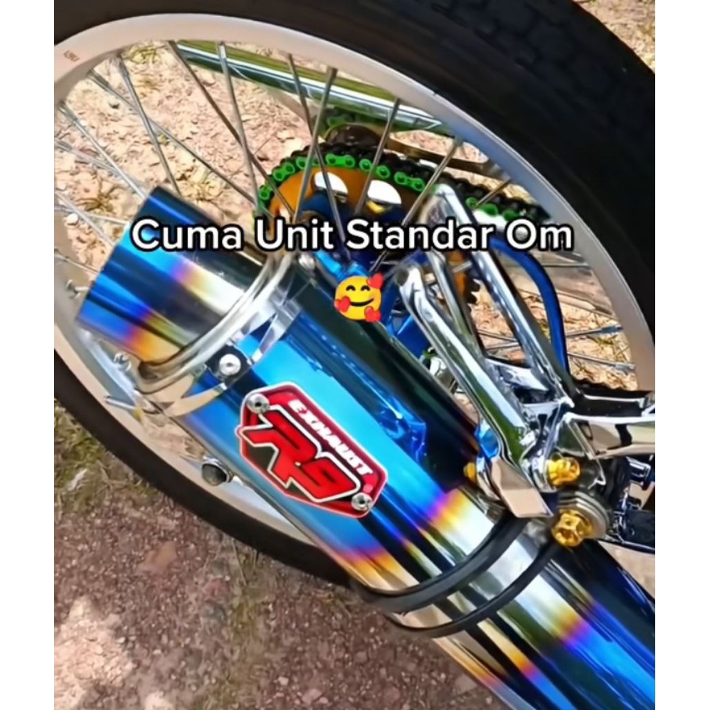 Knalpot Racing R9 new Fullsystem R15 vixion byson xabre xsr scorpio z jupiter mx mx king thunder Cbr