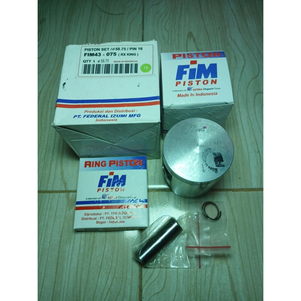 piston rx king os 75
