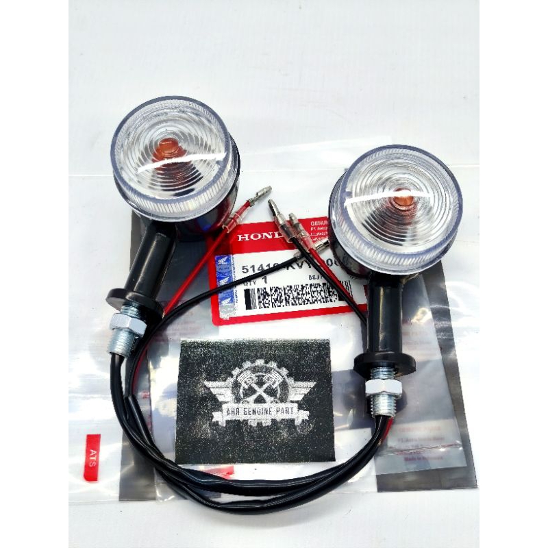 LAMPU SEN SEIN BELAKANG SEPASANG KANAN KIRI HONDA SCOOPY KARBU THN 2010-2012 BEST SELLER ORI