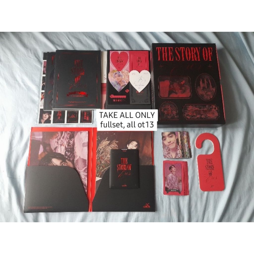 seventeen season's greeting 2023 fullset sg23 the story of eros scoups jeonghan joshua jun hoshi won