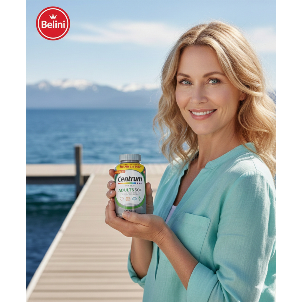 Centrum Silver Adults 50+ 325 Tablet Multivitamin & Multimineral Meningkatkan Sistem Kekebalan Tubuh