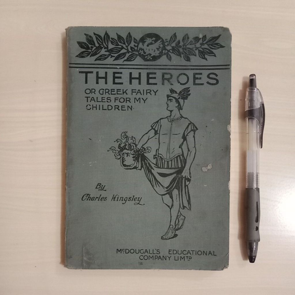THE HEROES - OR GREEK FAIRY TALES FOR MY CHILDREN - CHARLES KINGSLEY - Buku Lawas Bekas Murah Origin