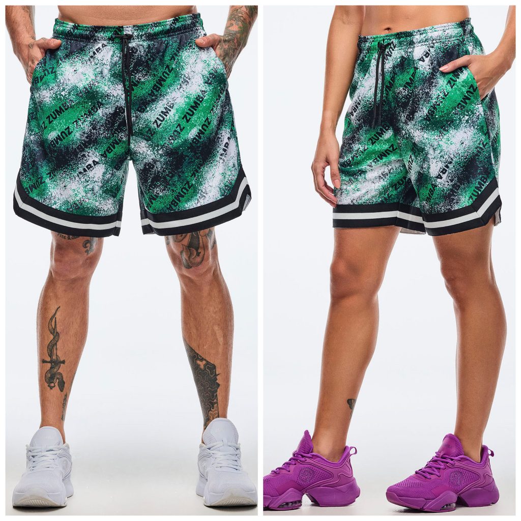 NEW SHORT PANTS ZUMBA GIRL'S CELANA ZUMBA PENDEK PEREMPUAN CANTIK TERLENGKAP - E604 - ZW38