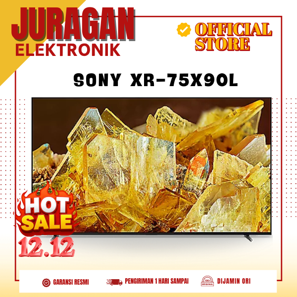 SONY XR-75X90L Google TV Sony XR-75X90L Google TV 75 Inch UHD 4K HDR Full Array 75X90L ( Bukan tipe 