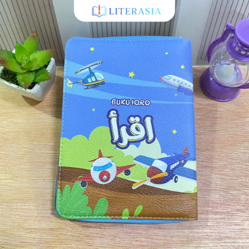 Literasia - Iqro Kaleb Fullcolor Berwarna Iqro Jillid 1-6 Desain Lucu Karakter Untuk Anak Kaleb Resl