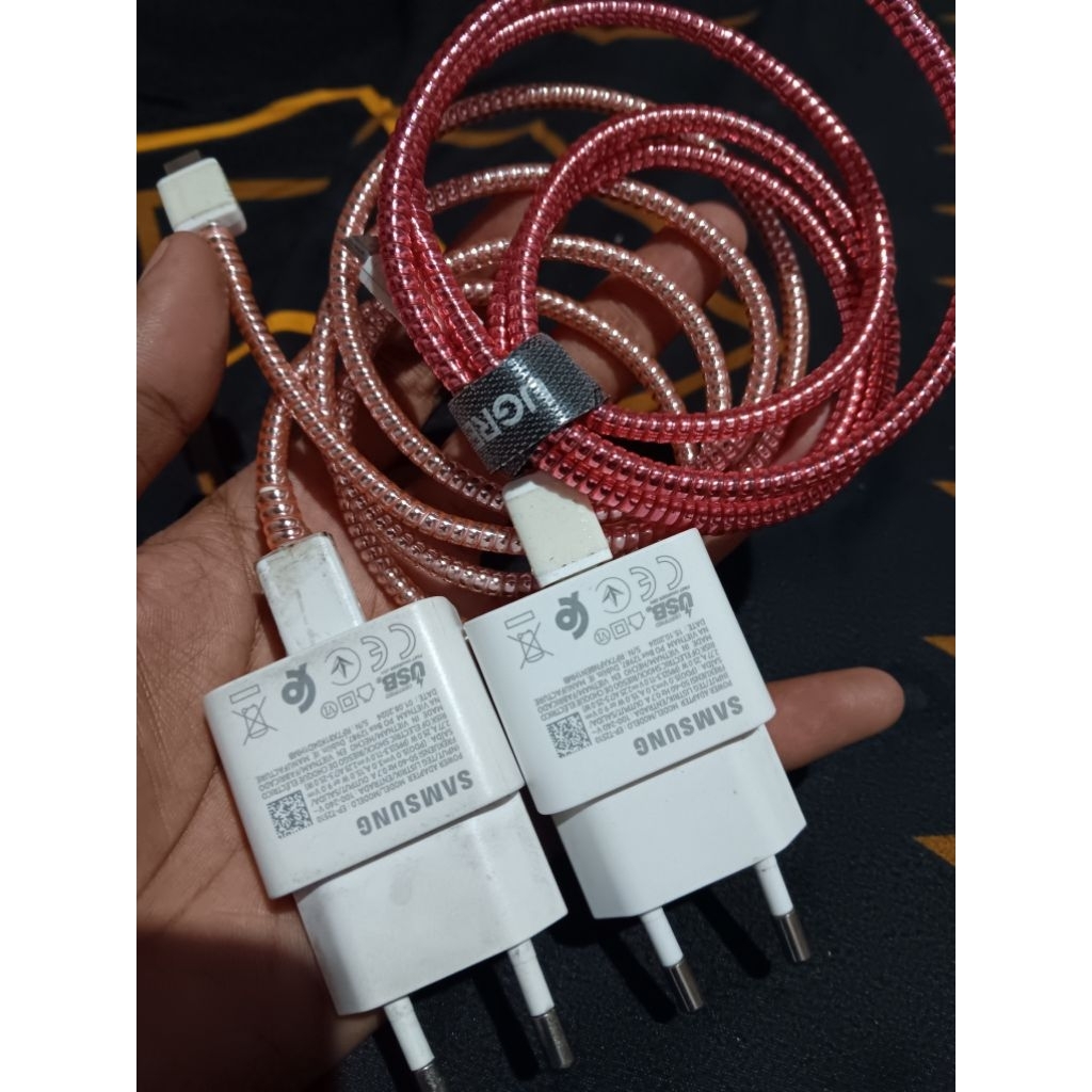 CHARGER SAMSUNG 25 WATT ORIGINAL 1000% BAWAAN HP