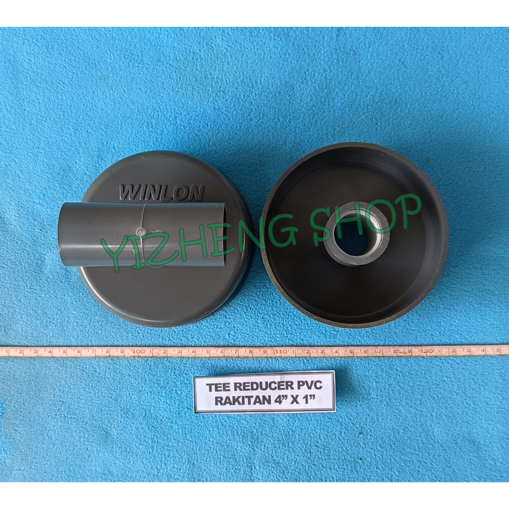 TEE REDUCER 4 X 1 PVC RAKITAN