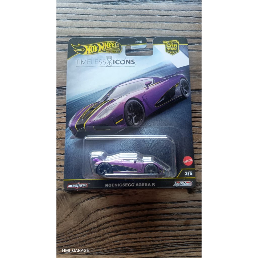 Hotwheels Premium Koenigsegg Agera R