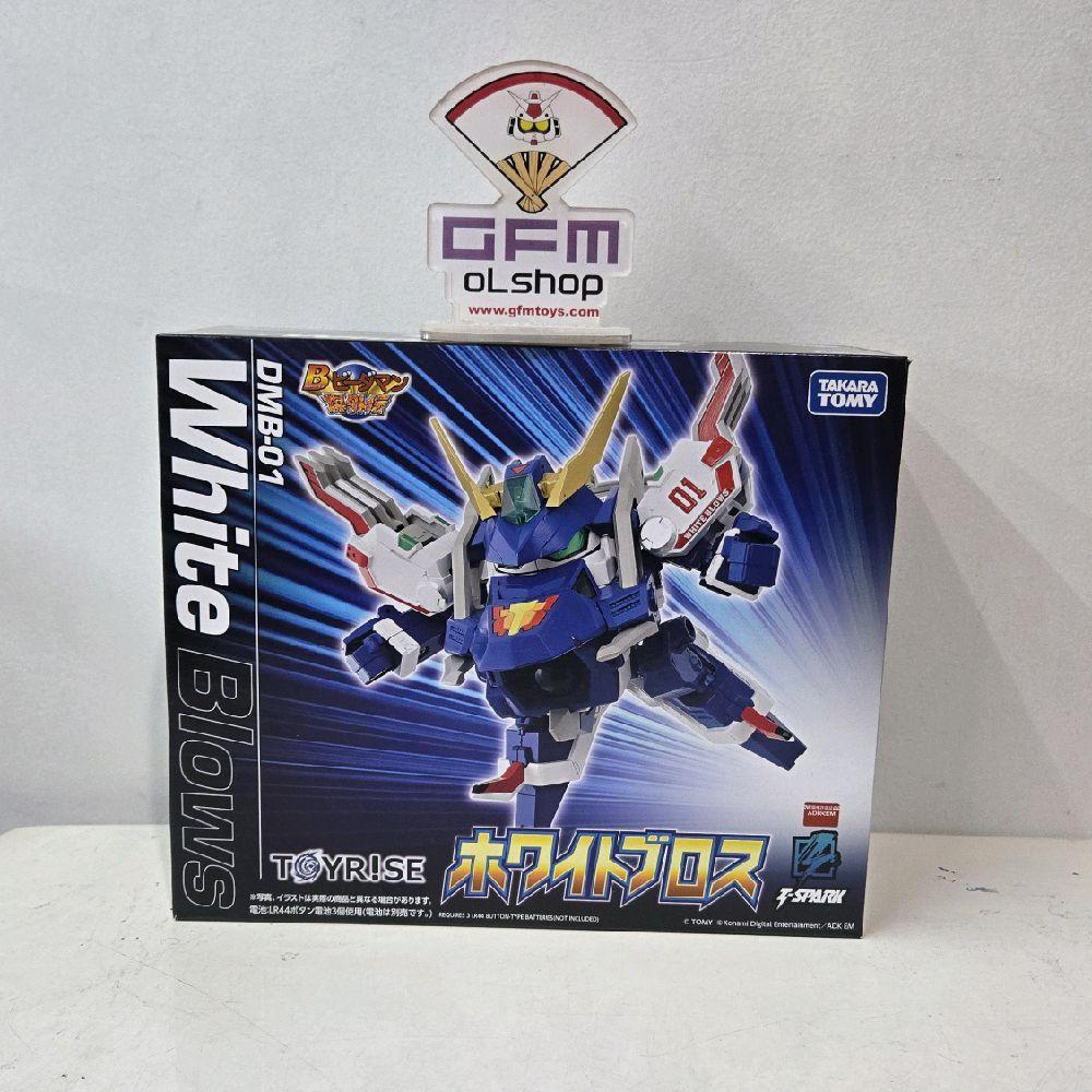 Takara Tomy DMB-01 ToyRise B-Daman Bakugaiden White Blows Bidaman