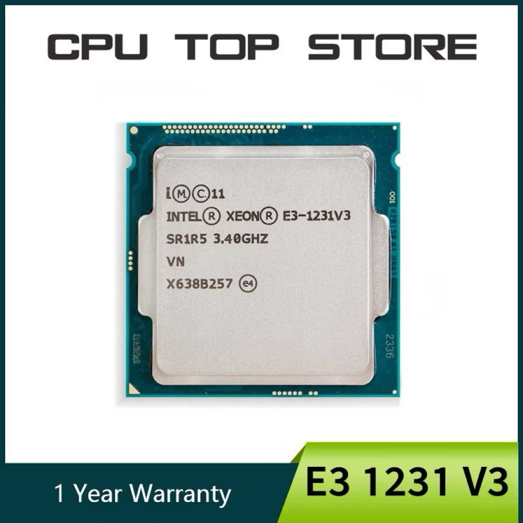 Intel Xeon E3 1231 V3 3.4GHz Quad-Core LGA 1150 CPU Processor