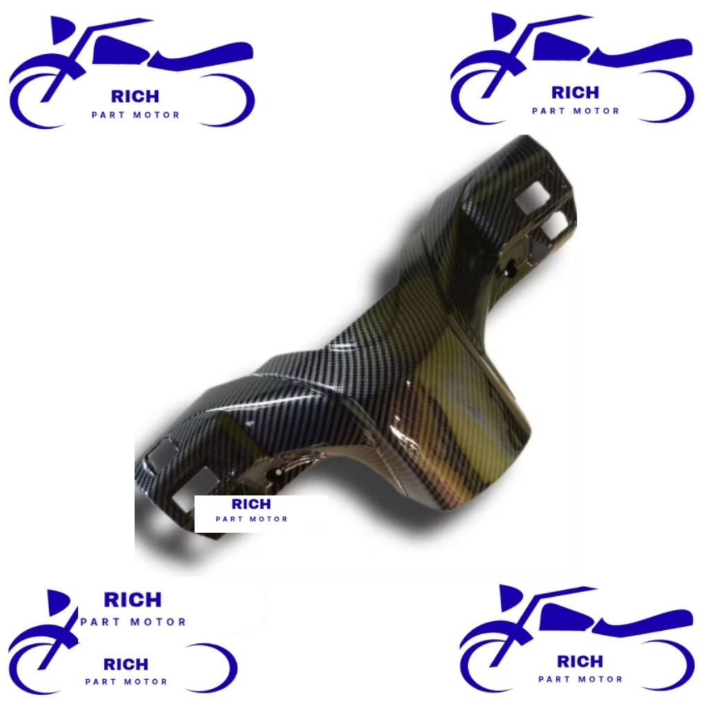 full carbon batok belakang beat karbu