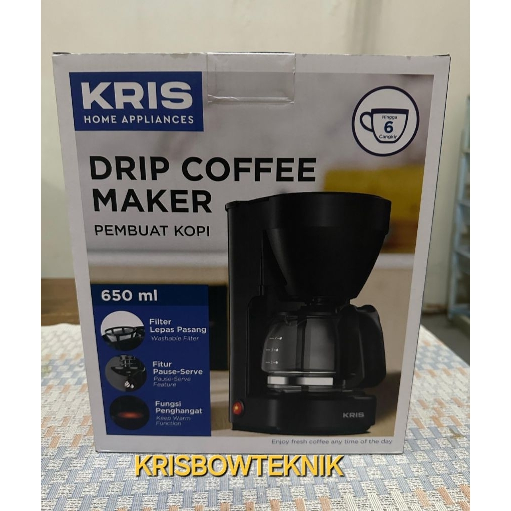Kris Coffee Maker 650 ml mesin kopi drip kris