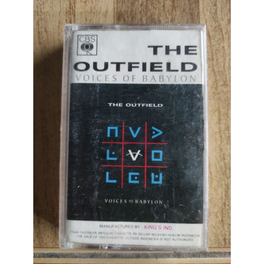 kaset pita the OUTFIELD "voices of babylon"