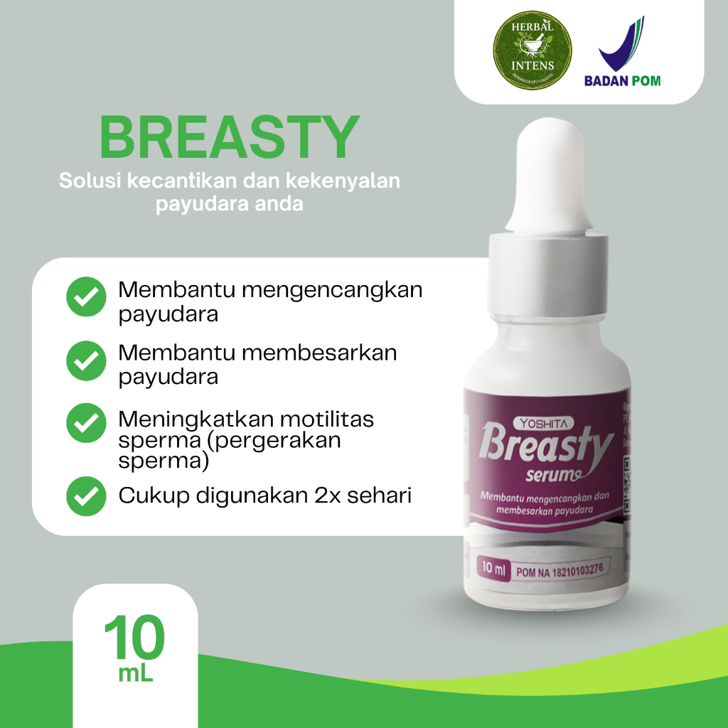 Yoshita Breasty serum Pembesar & Pengencang Payudara