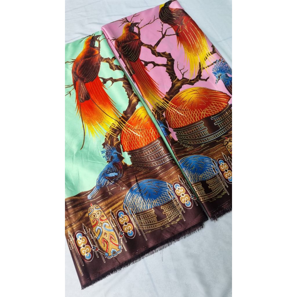 BAHAN BATIK SILKY BATIK PAPUA BATIK METERAN