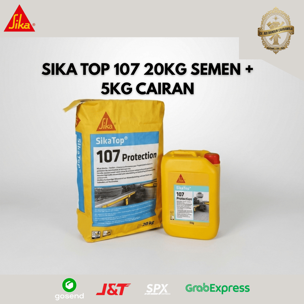 SIKA TOP 107 20KG SEMEN + 5KG CAIRAN