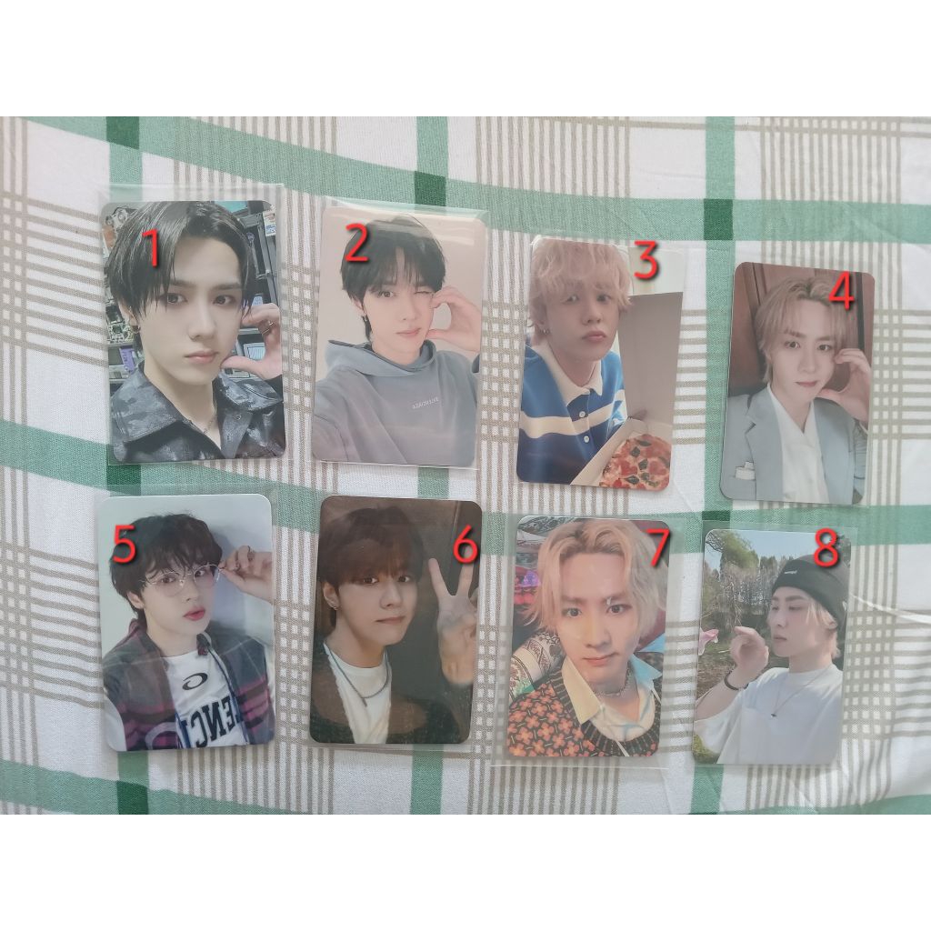 WayV NCT KUN Photocard Album Give me that, The Highest Japan Album Mumo, Frequency, Big Bands, Etern