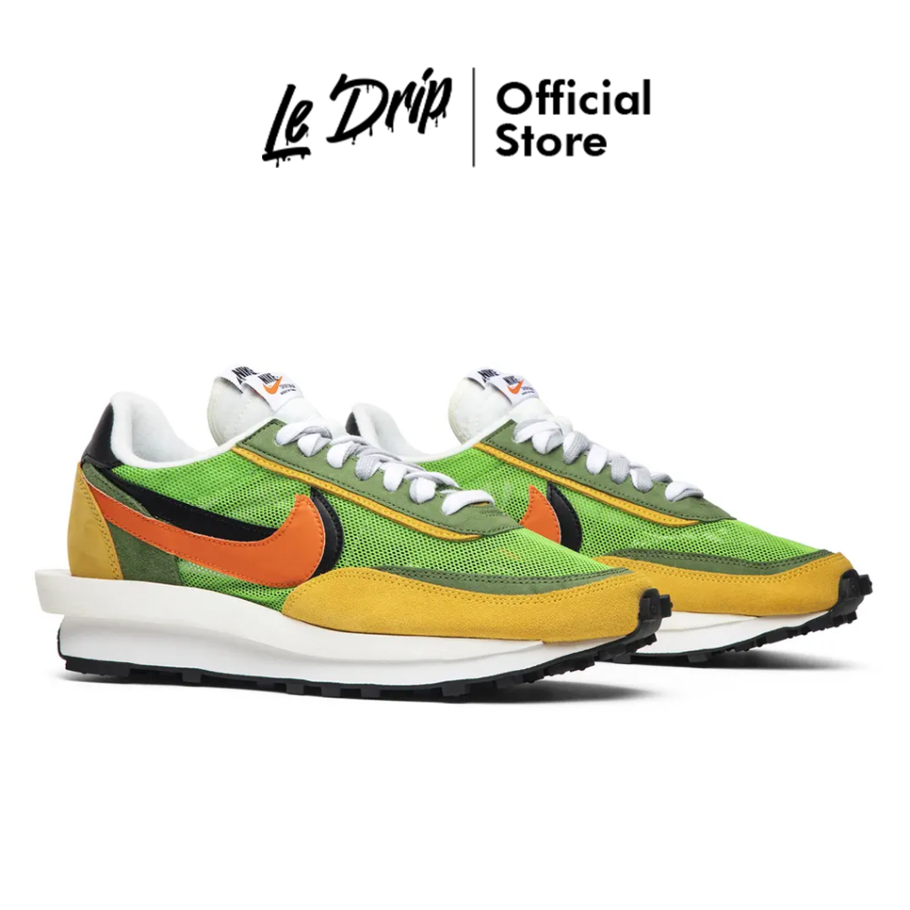 Sepatu Nike Sacai LD Waffle Undercover Green Gusto Sneakers Authentic