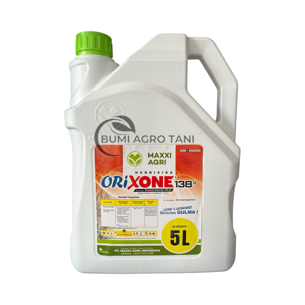 Herbisida Kontak ORIXONE 138SL 5 Liter Maxxi Agri