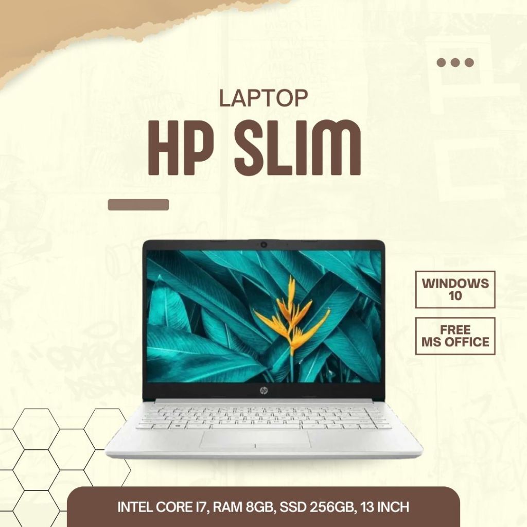 LAPTOP HP SLIM | INTEL CORE I7
