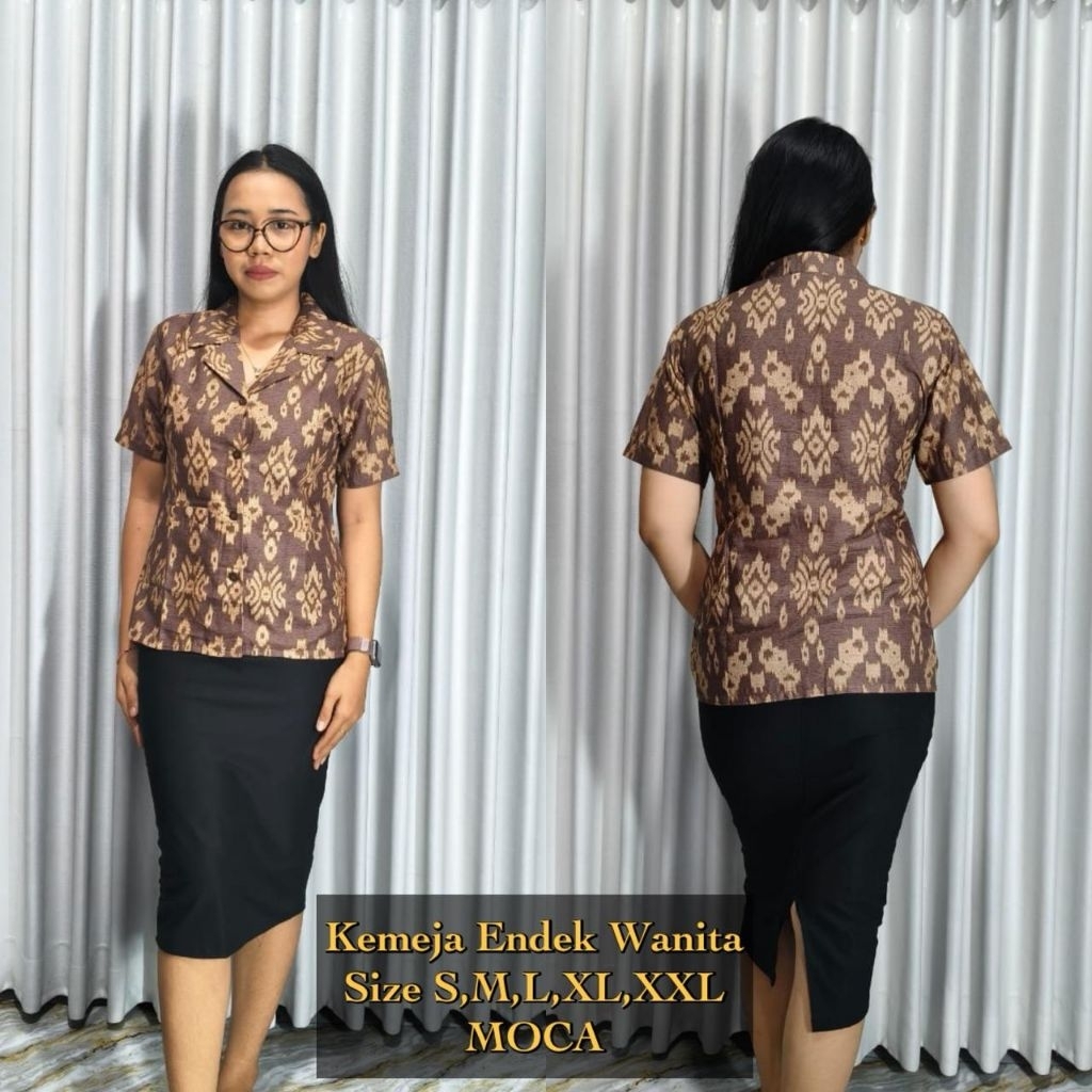 Kemeja kantor Endek //Baju Endek Bali kantor